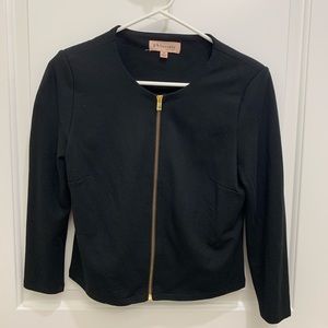 Black Zip Up Jacket